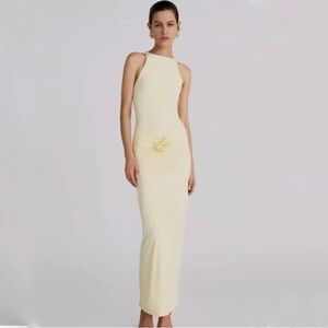 Maygel Coronel | Dresses | Nwt Maygel Coronel Veranera Cutout Halter Maxi  Dress Size One Size 5 | Poshmark